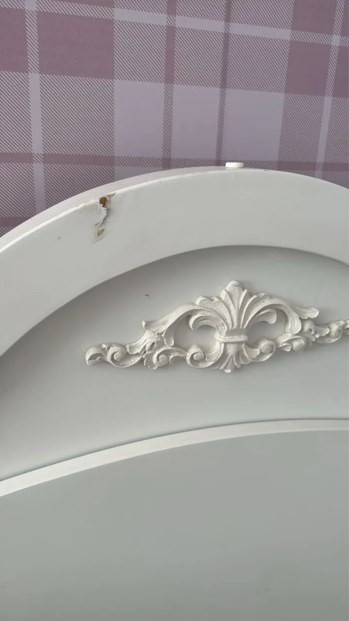 Berço branco todo em laca muito bonito  - Foto 5