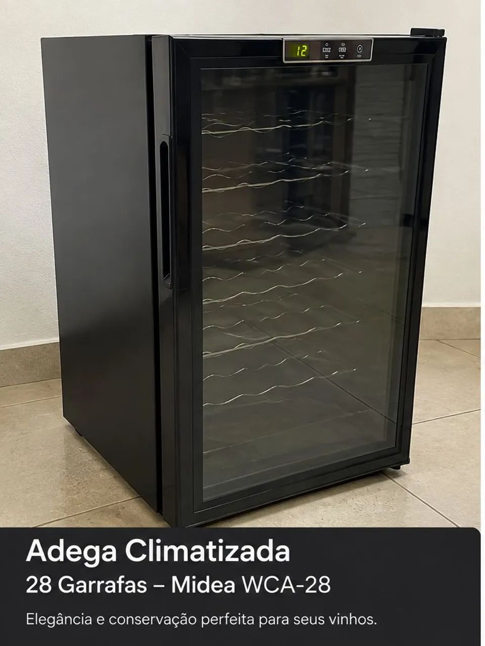Adega Midea WCA-28 (28 garrafas)