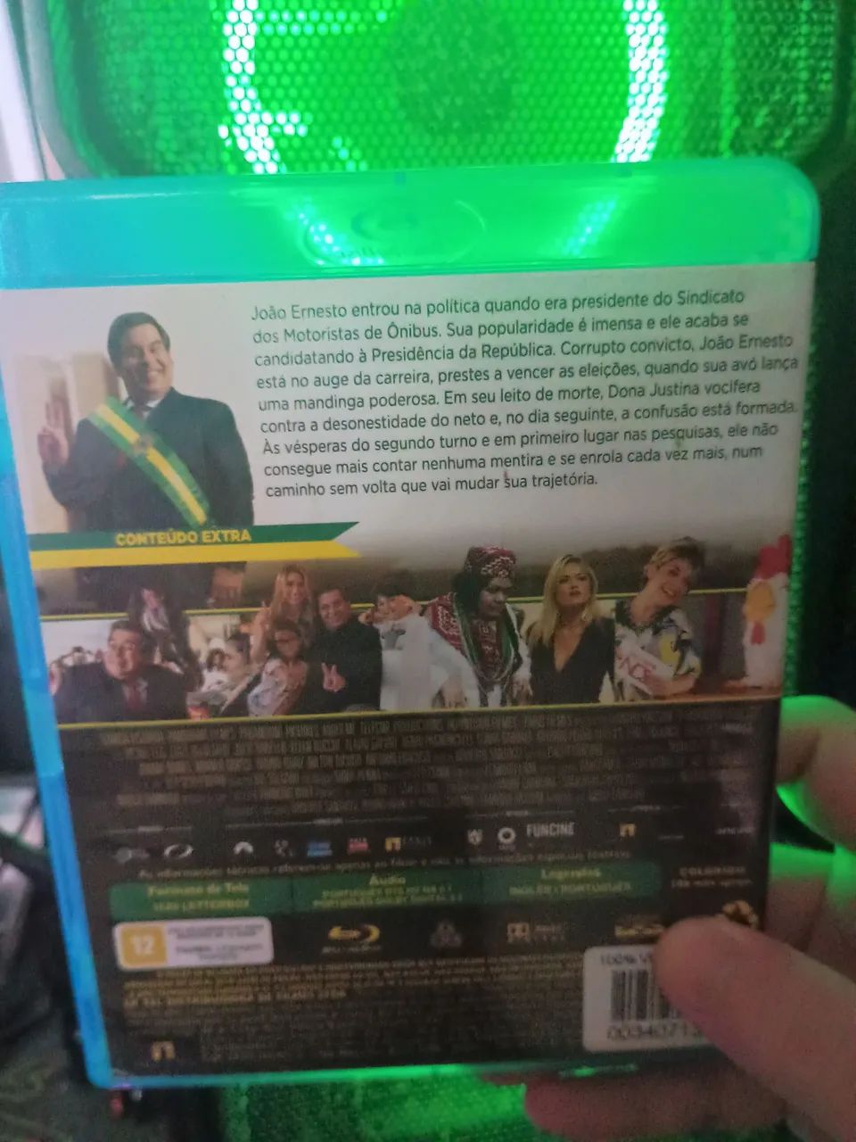 Blu Ray candidato honesto filme original bd - Foto 2