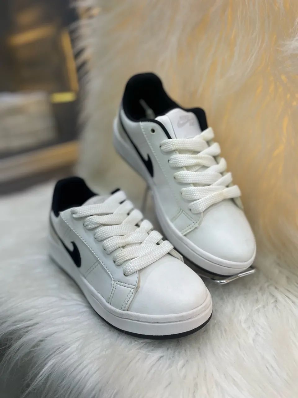 Dunk Branco/Preto/cinza - Foto 3