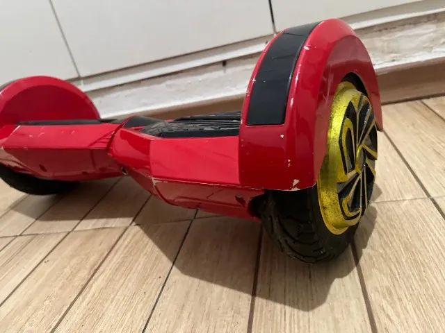 Skate Elétrico Hoverboard Bluetooth e Led - THB031 (bateria ruim) - Foto 5
