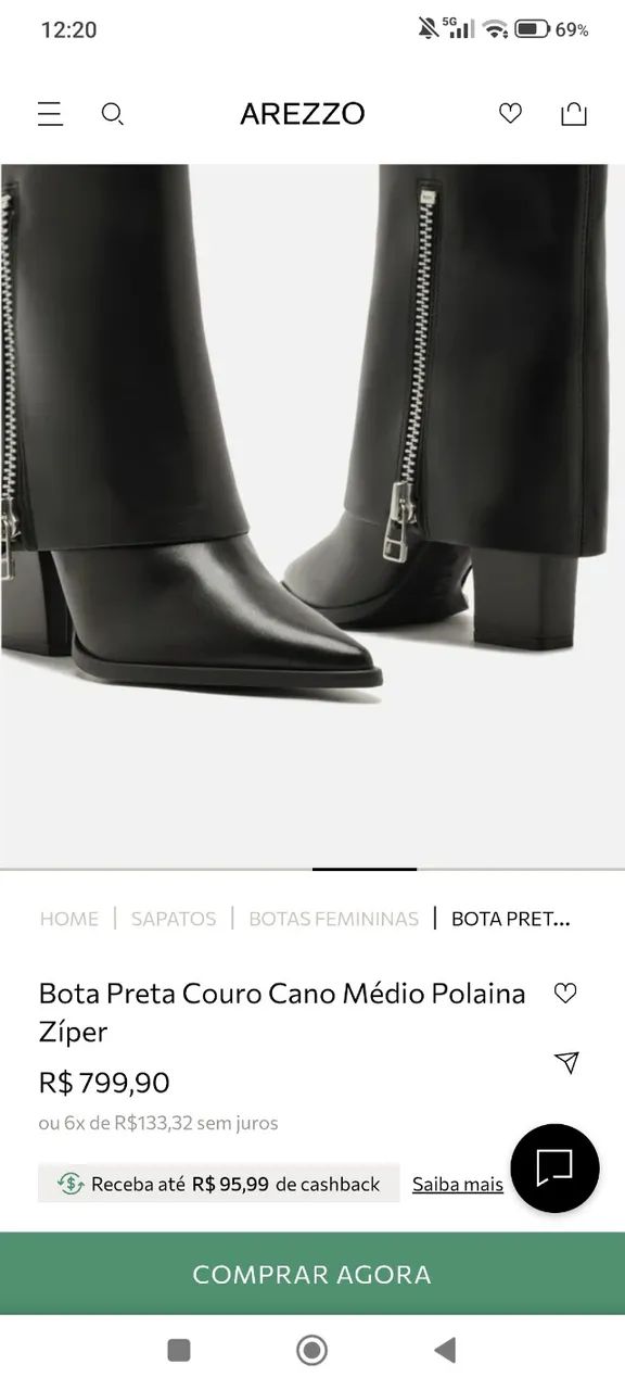 Bota Arezzo lindíssima! - Foto 4