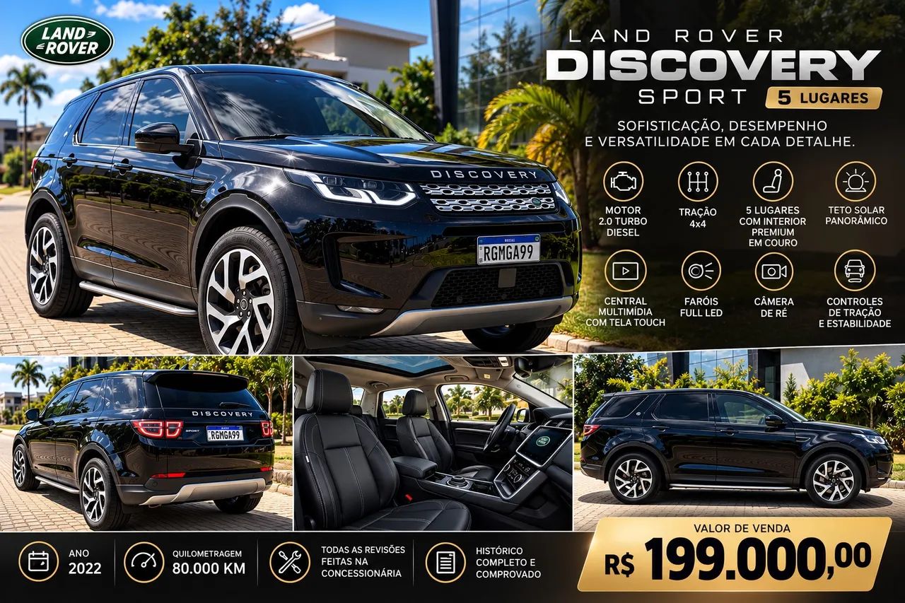 Land Rover Discovery Sport S 2.0 4X4 Diesel. AUT 2022