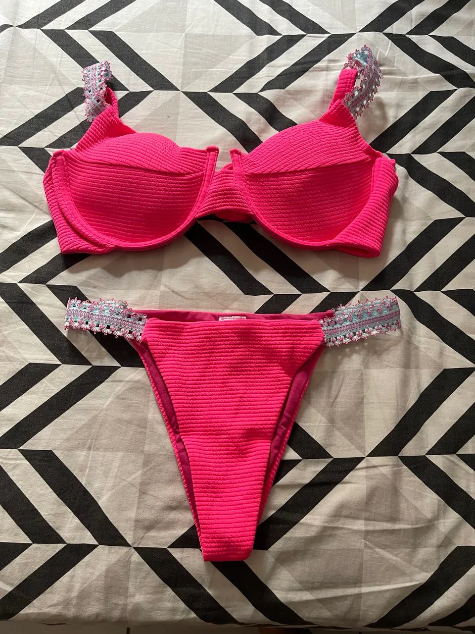 Biquíni Rosa TAM. M NOVO - Foto 3