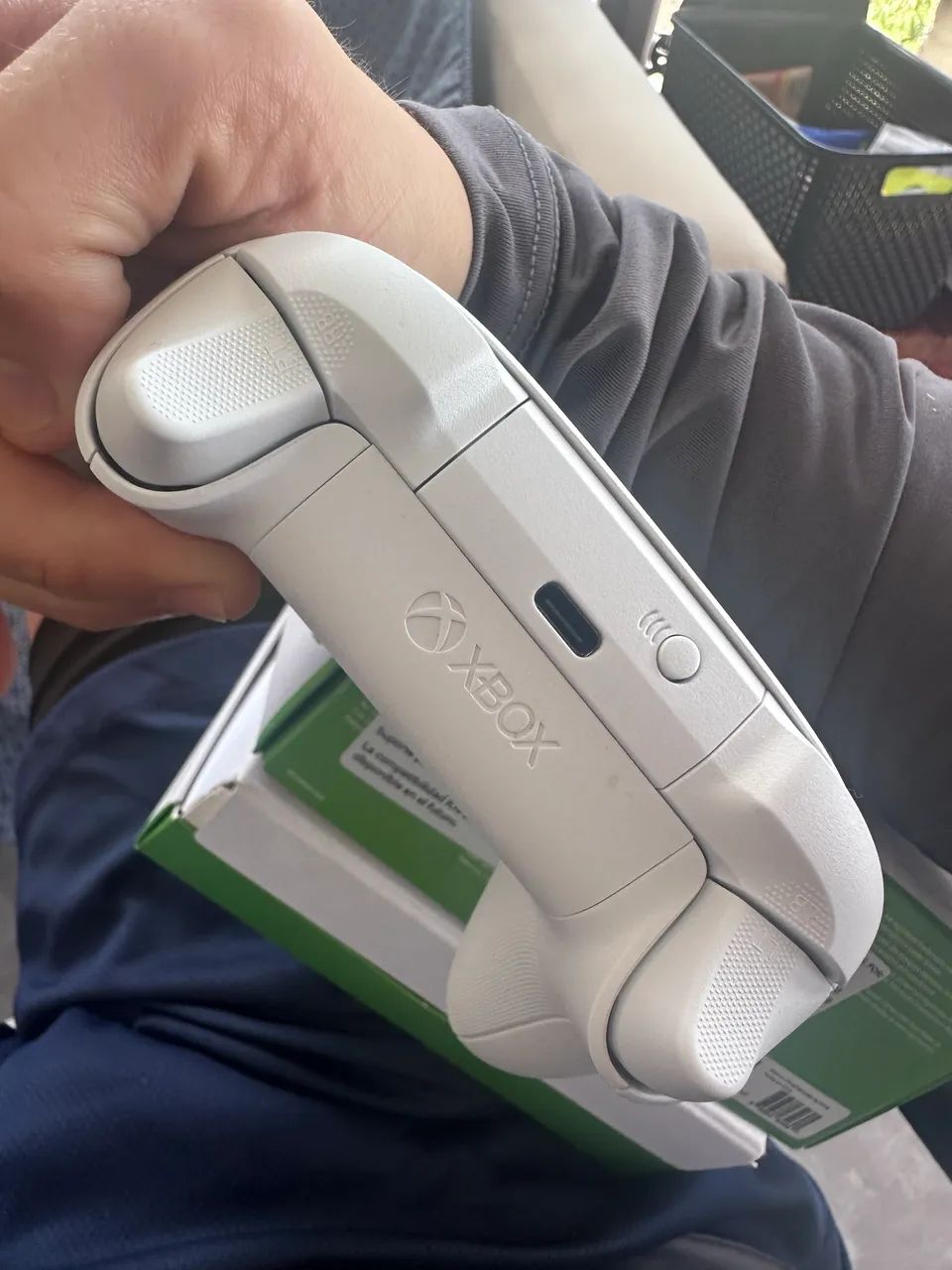 Controle Xbox robot white - Foto 2