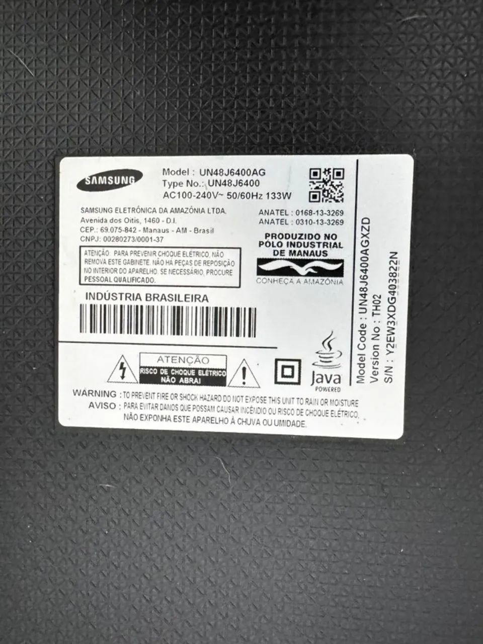 Televisão Samsung 48 polegadas (defeito) - Foto 2