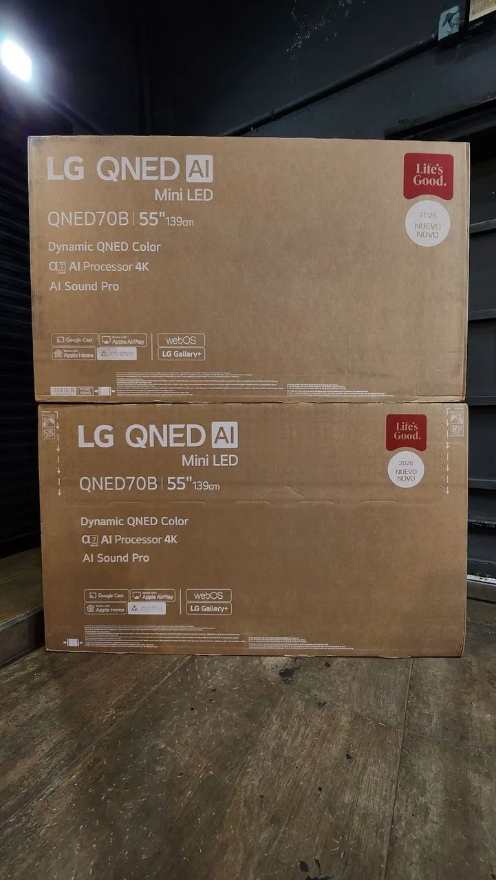 Tv 55 mini led Lg modelo 2026 nova lacrada 