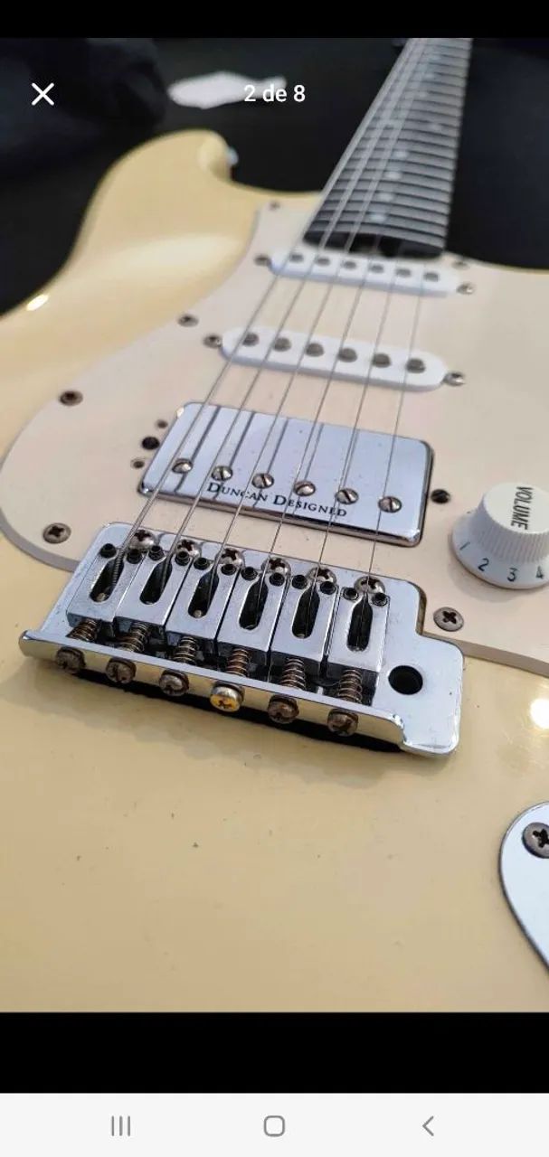 Guitarra Squier com braço Kaiser  - Foto 5