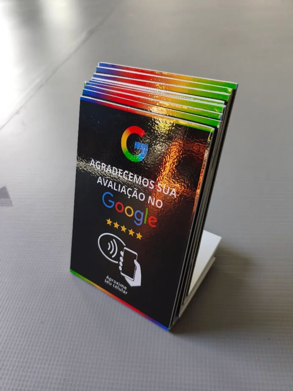 Plaquinhas de avaliação do Google NFC - Foto 3