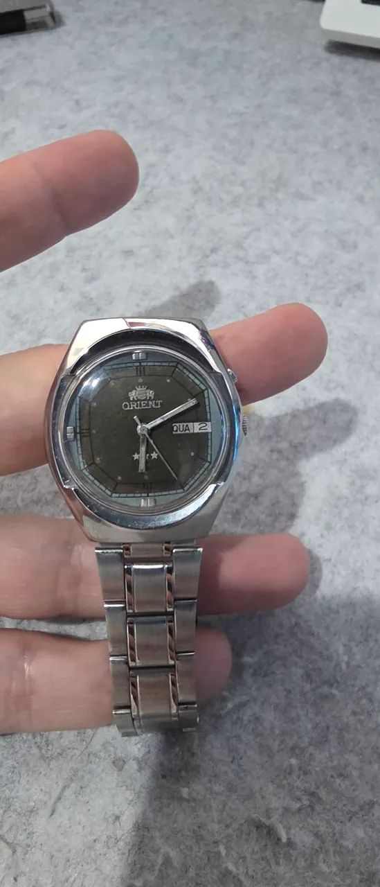 Orient 3 estrelas vintage 100% restaurado - Foto 4