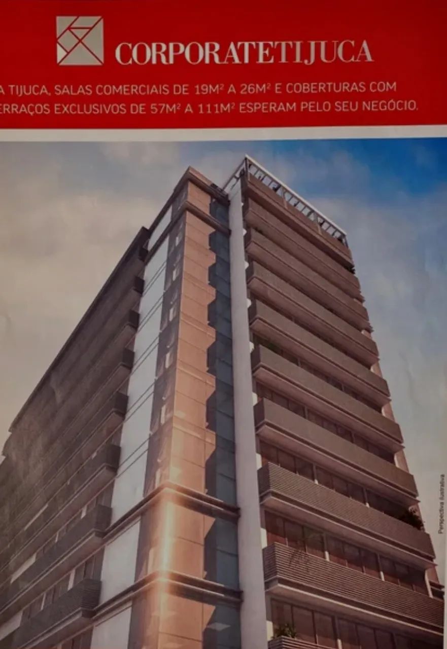 CORPORATE TIJUCA- alugo ou vendo junção de 2 salas comerciais prontas , melhor ponto da Ti - Foto 12