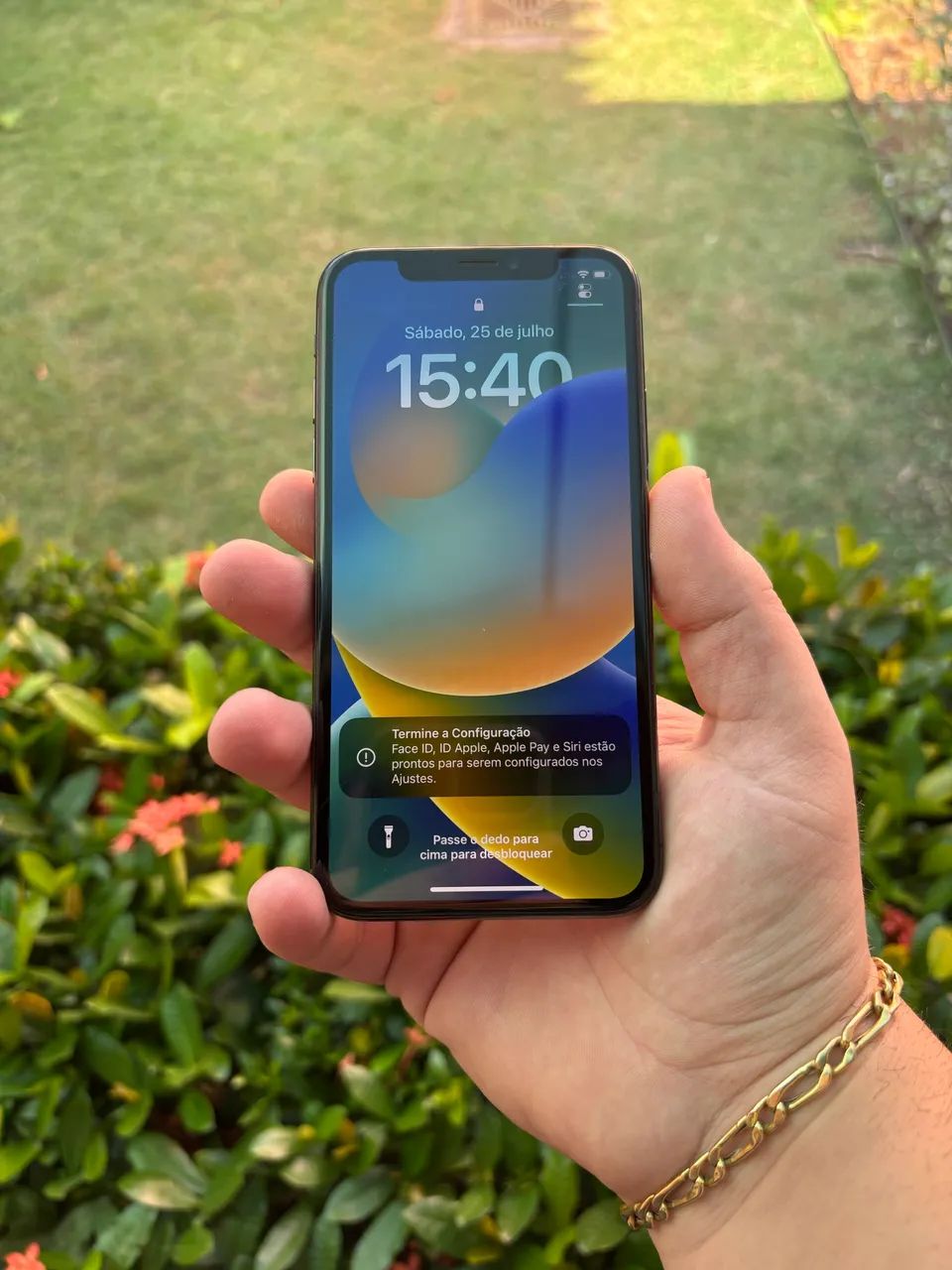 iPhone X preto 64gb - Funciona tudo  - Foto 4