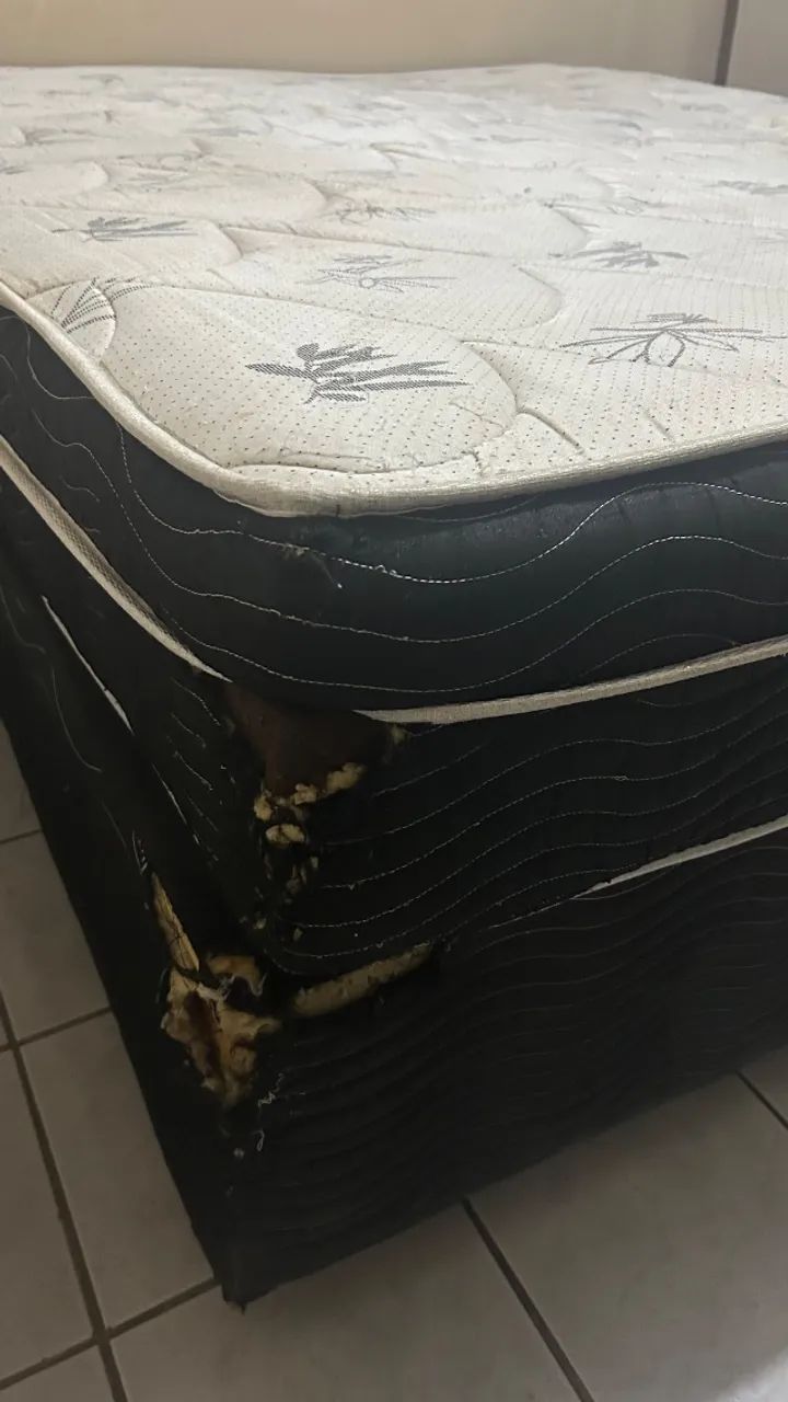 Cama Queem ortobom - Foto 3
