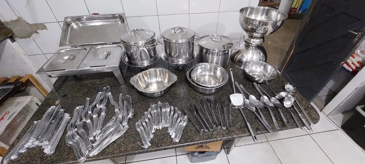 Equipamentos para Buffet e Restaurante - Completo