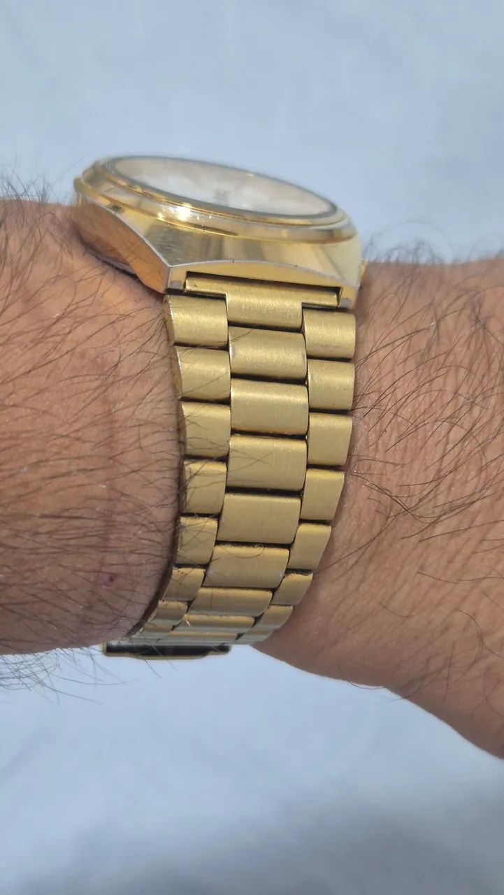 Relógio CITIZEN 7 EAGLE DOURADO AUTOMÁTICO  -   TODO REVISADO - Foto 5