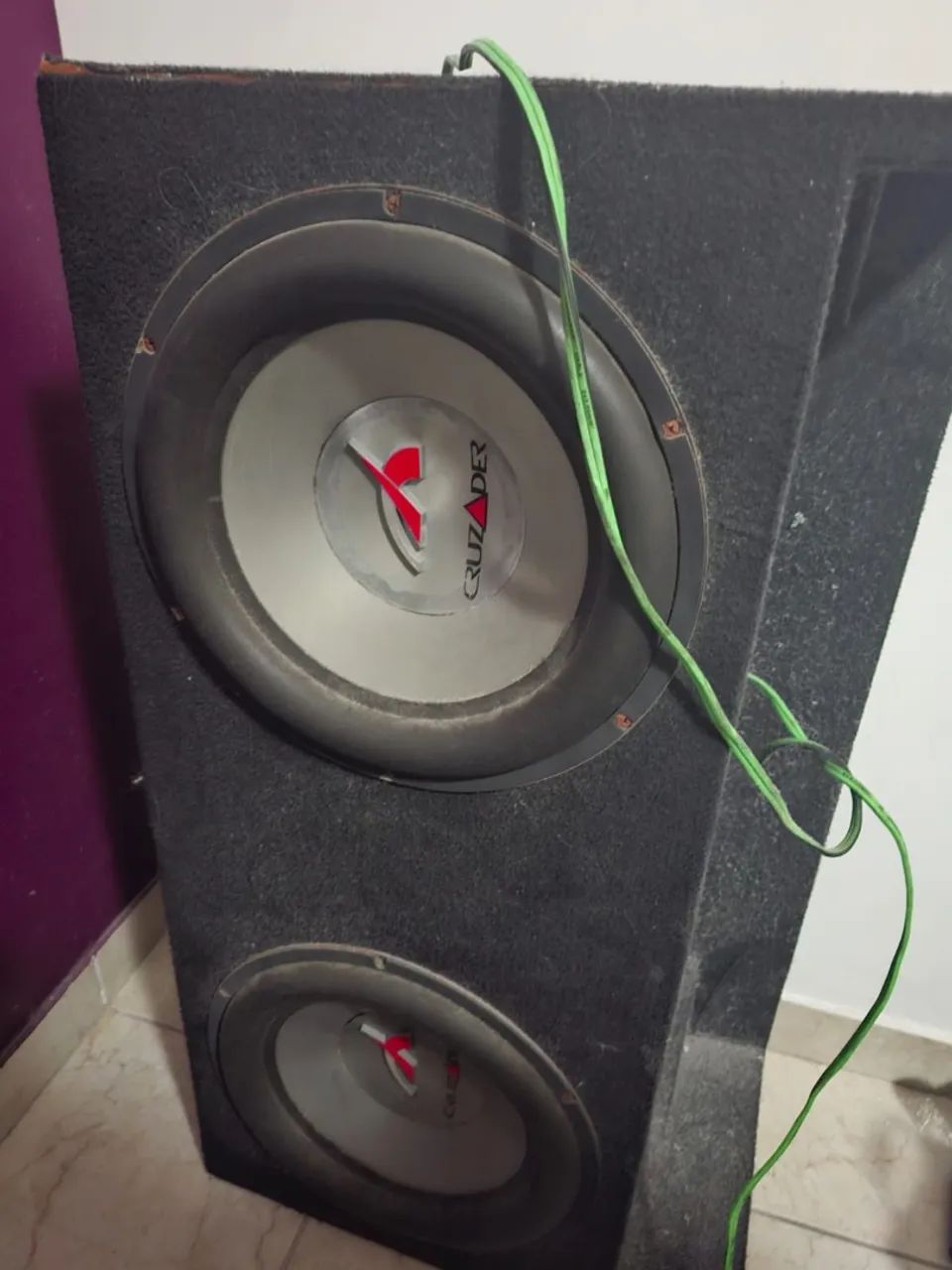 subwoofers Hinor Cruzader (geralmente de 10" ou 12" polegadas - Foto 2