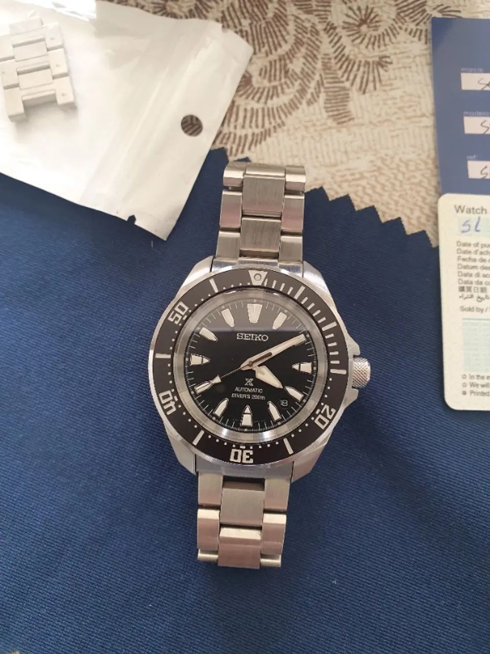 Relógio Seiko prospex Shogun Rai
