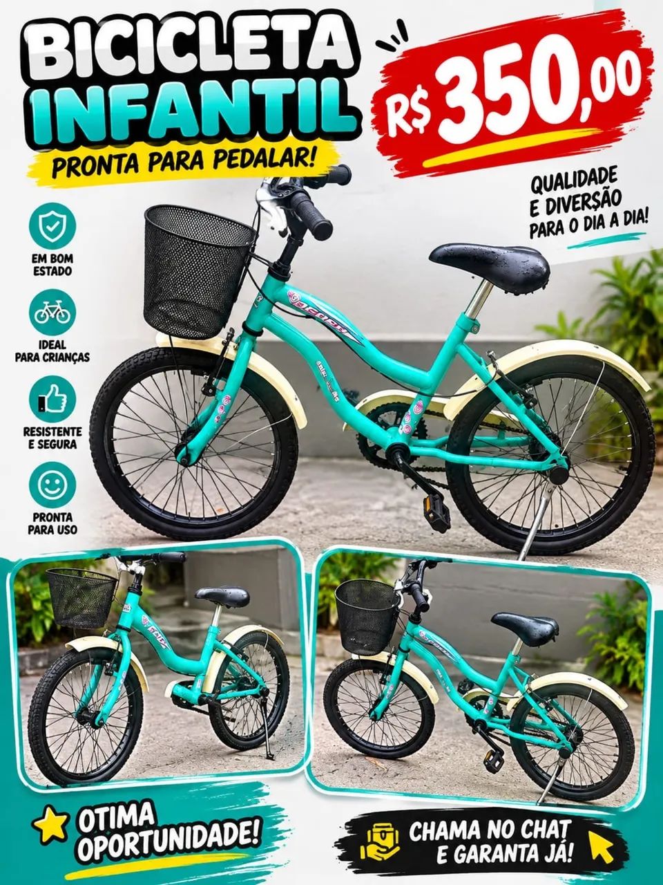 Bicicleta Aro 17