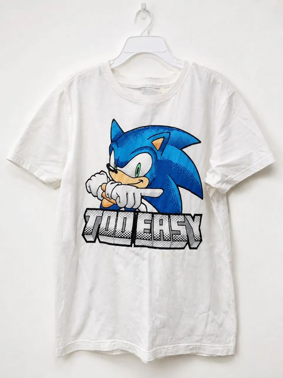 Camisa Sonic 7 anos 