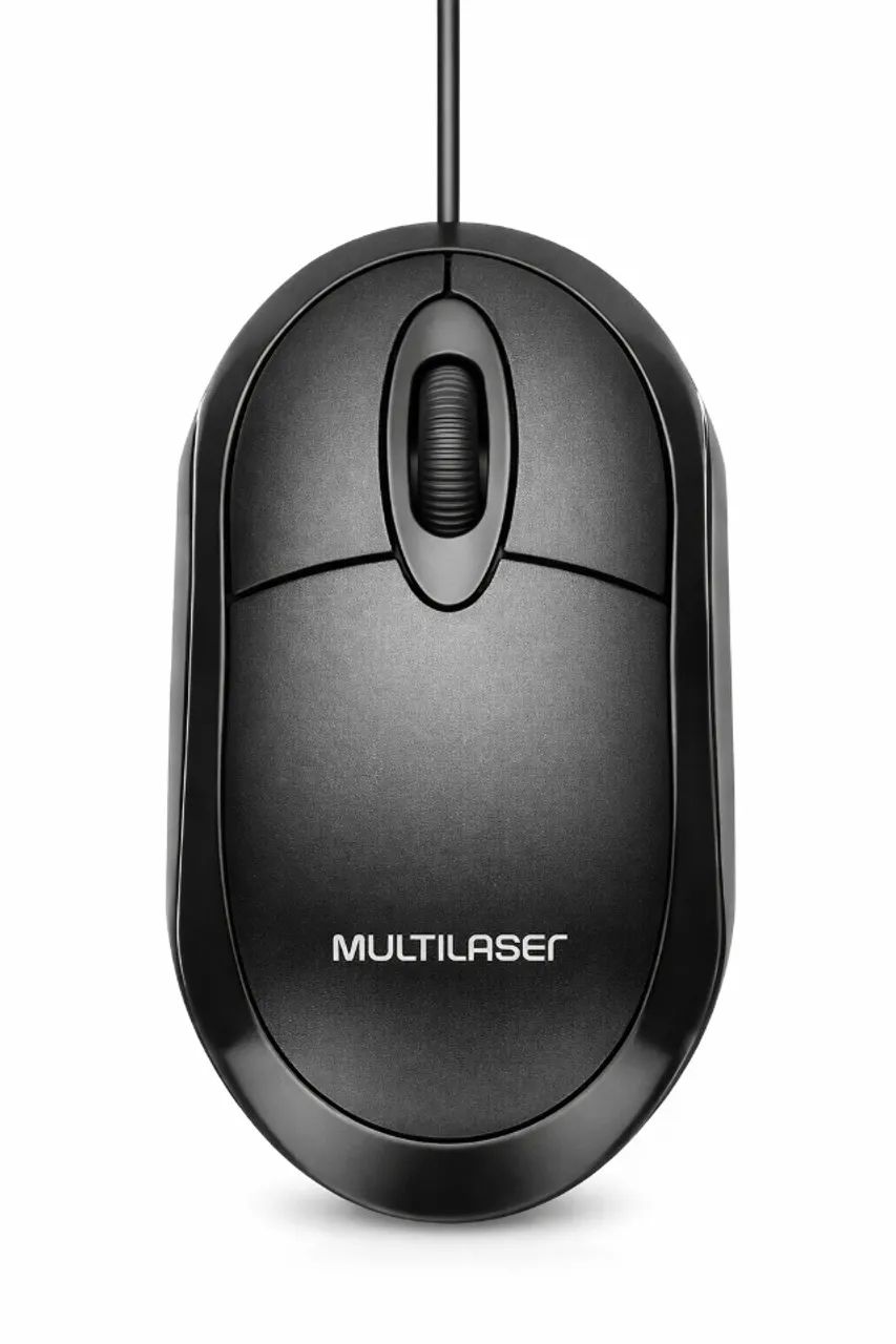mouse multilaser classic box usb preto - Foto 2
