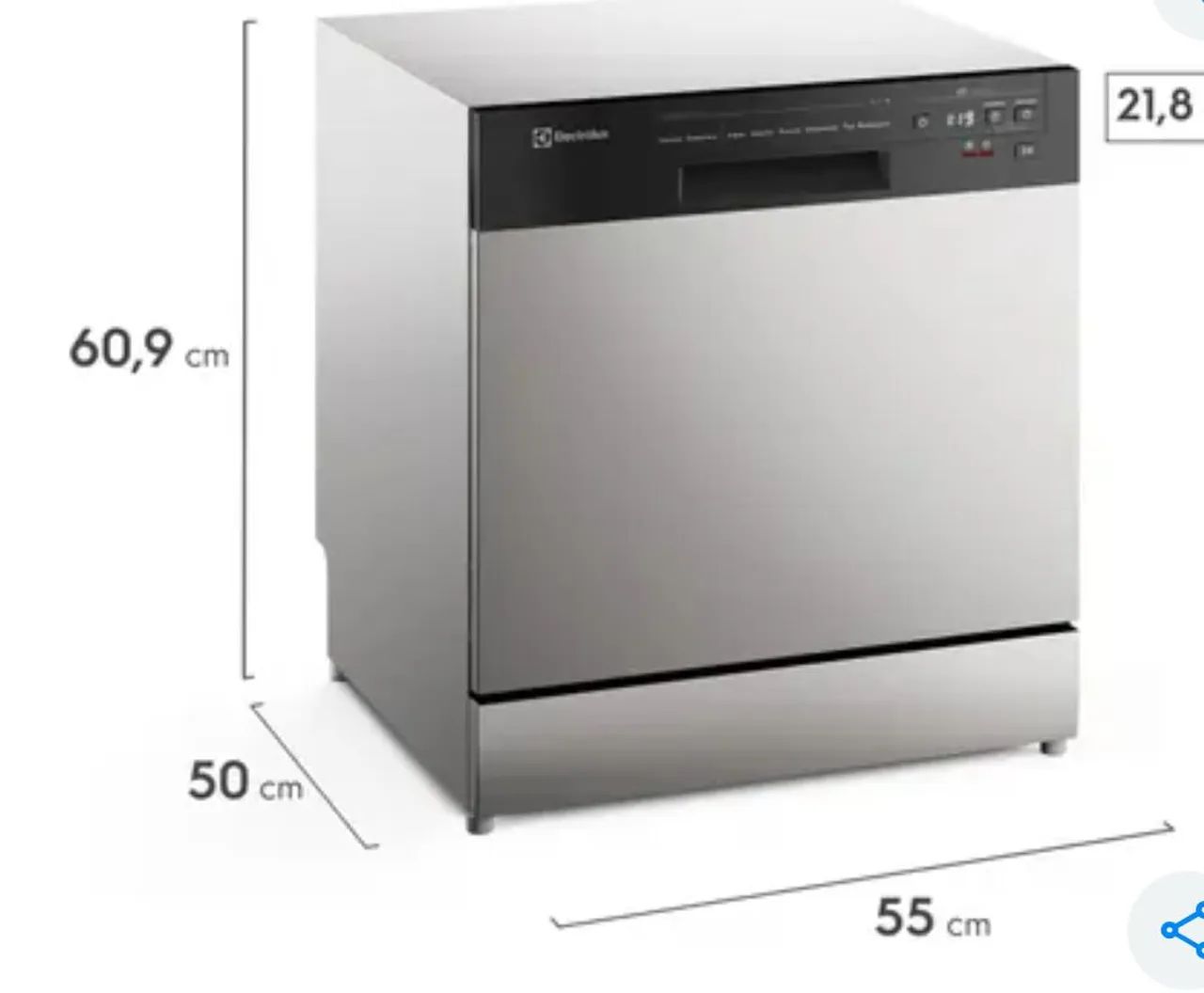 Lava louça 8 serviços 