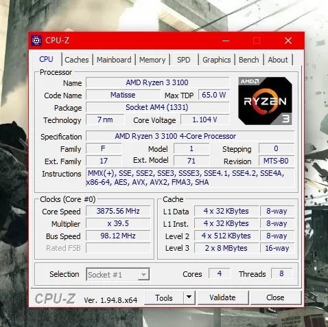 Ryzen 3 3100 - Foto 4