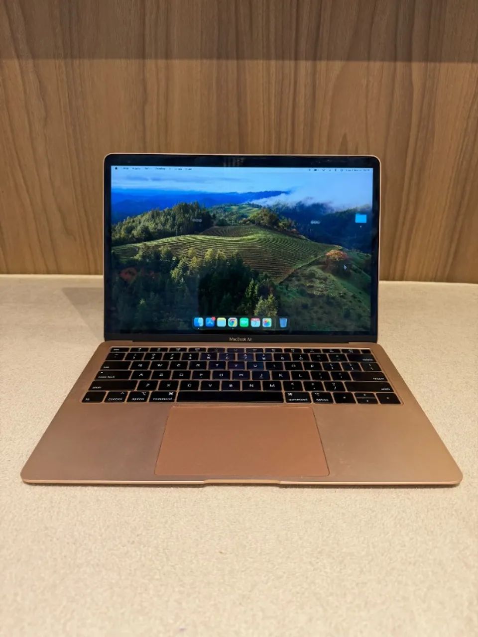 MacBook Air Retina 13? 2019 i5 8GB SSD 250GB Rose Gold + Caixa e