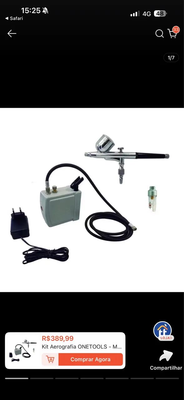 Airbrush - Mini Compressor