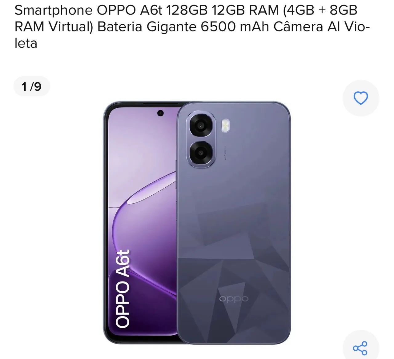 CELULAR APPO A6t - Foto 2