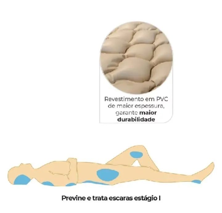 Colchão  massageador pra pessoa  acamada  - Foto 3