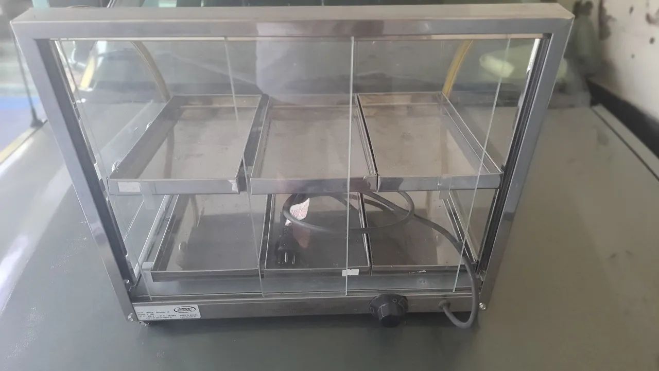 Vendo expositor de Salgado, seis bandejas. - Foto 2