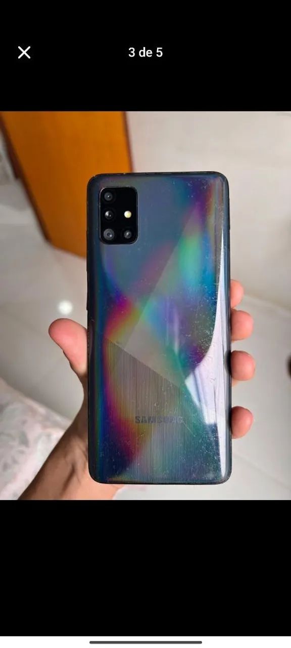Samsung Galaxy A51 128GB - Perfeito Estado + capinha  - Foto 4