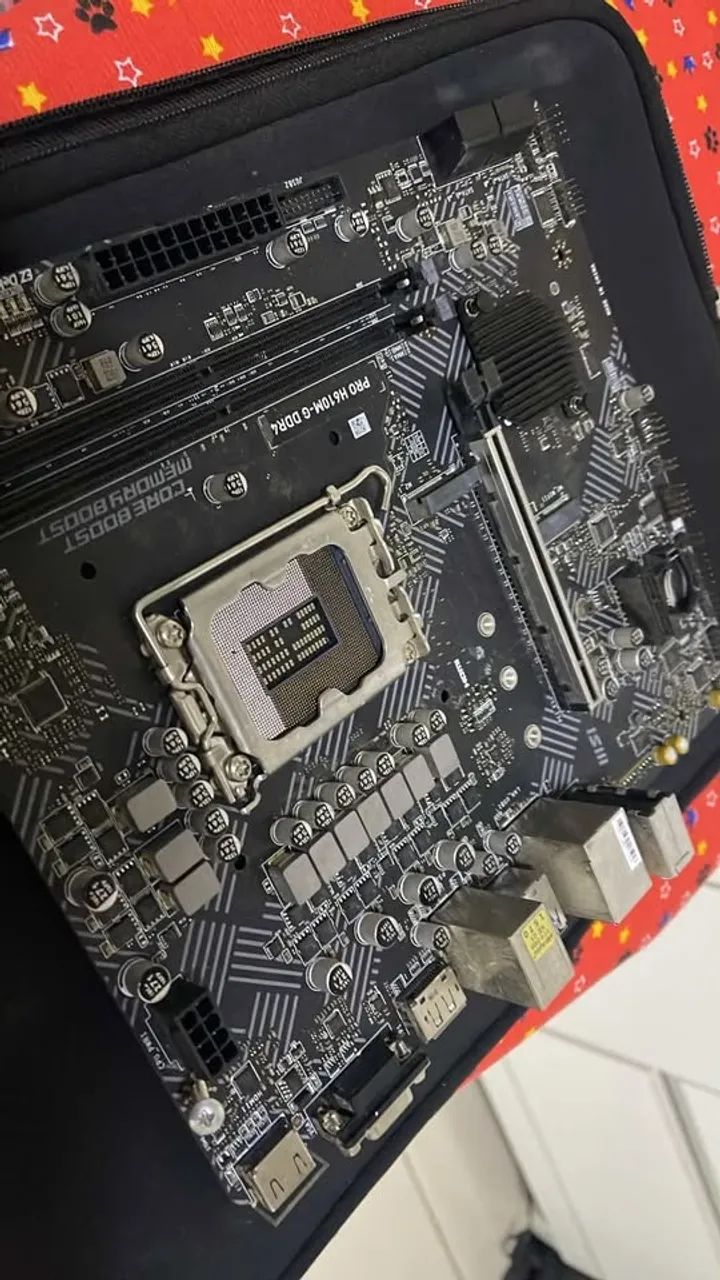 Placa Mae Pro H610-G ddr4 12 geraçao  - Foto 3