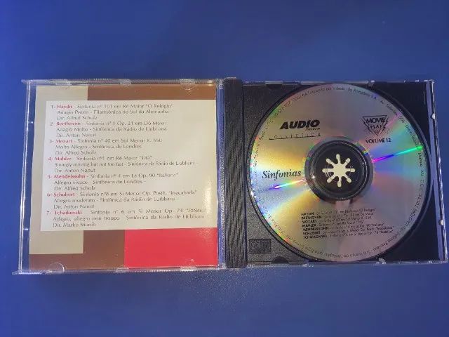 cd usado original audio news sinfonias, bem conservado - Foto 3