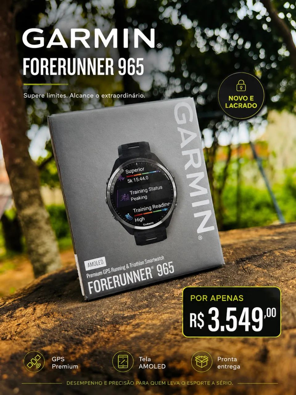 Garmin FR 965 - lacrado 