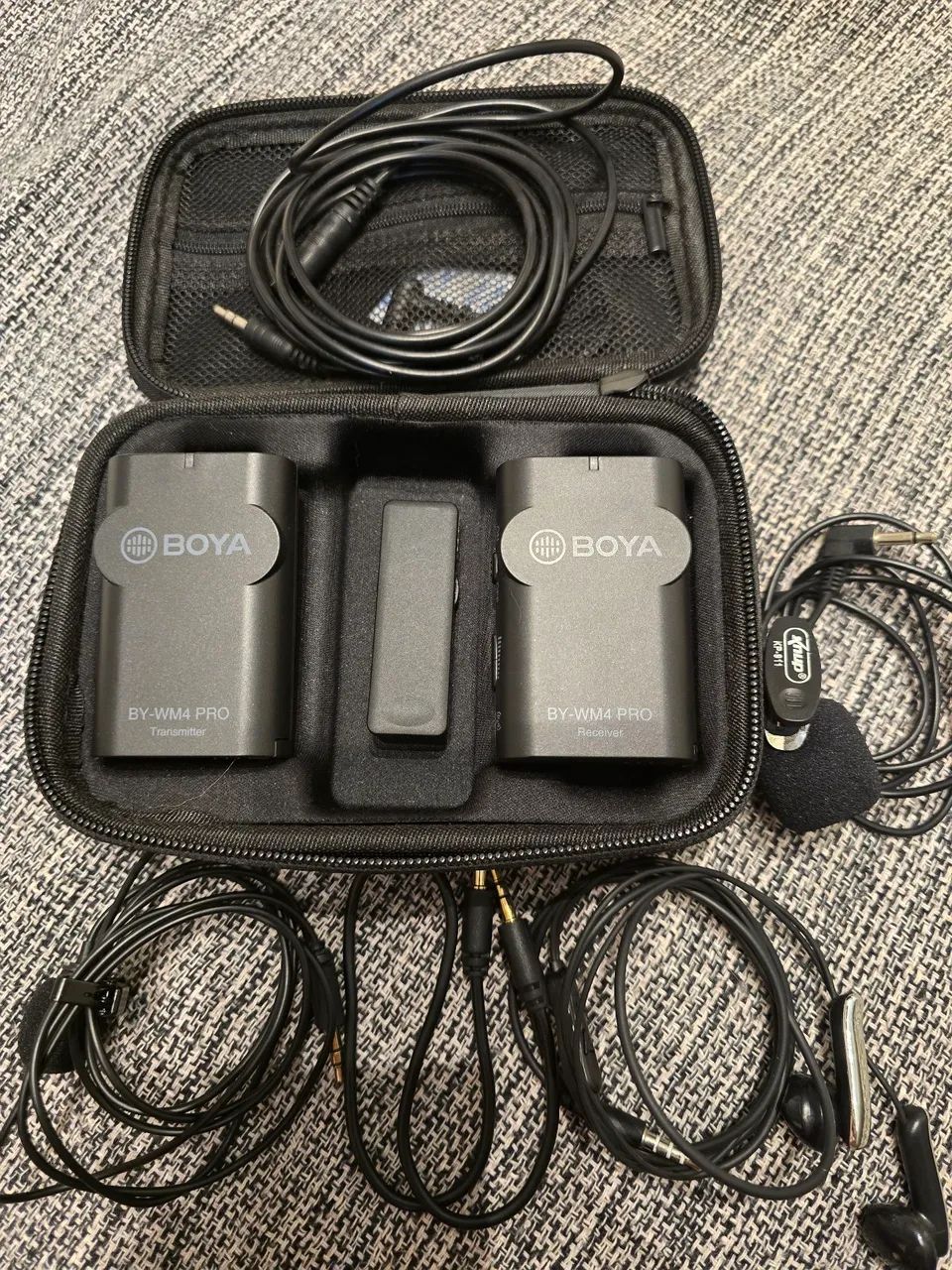 Microfone lapela Boya BY-WM4 PRO
