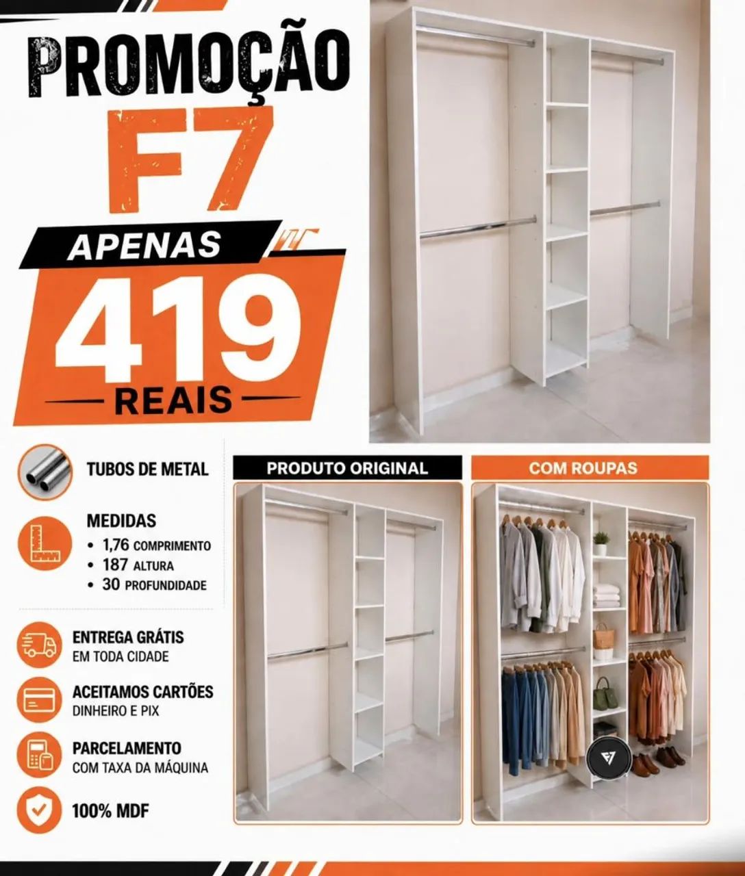 Expositor prateleira MDF  - Foto 2