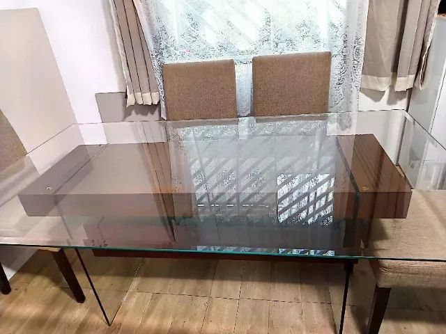 Mesa de Jantar de Vidro - Foto 2