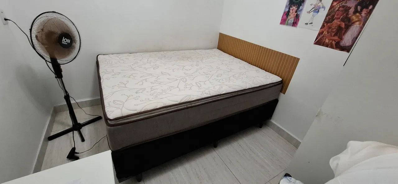 Colchão casal de molas ensacadas e base  - Foto 2