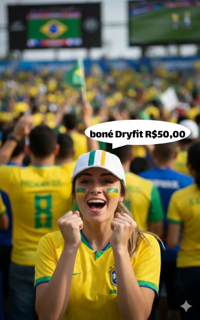 Boné versão copa do mundo 2026 - Foto 2