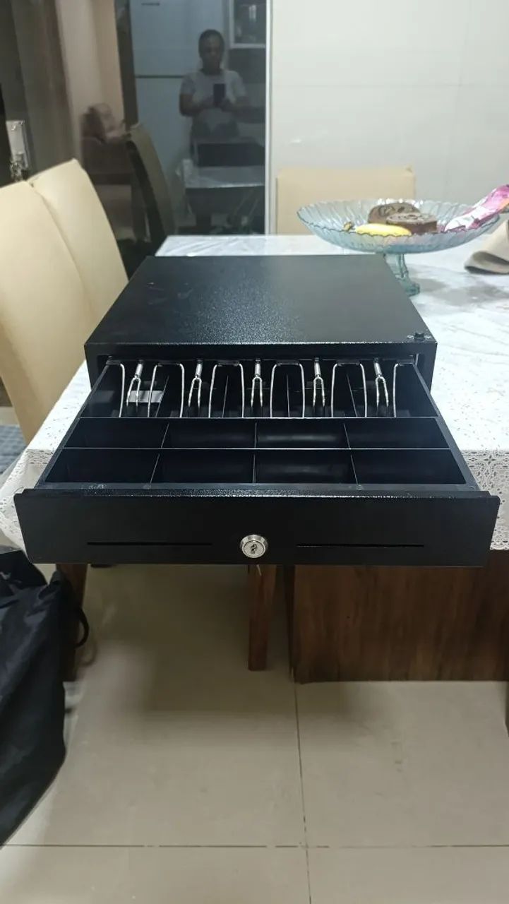 GAVETA DE DINHEIRO PRETA - Foto 4
