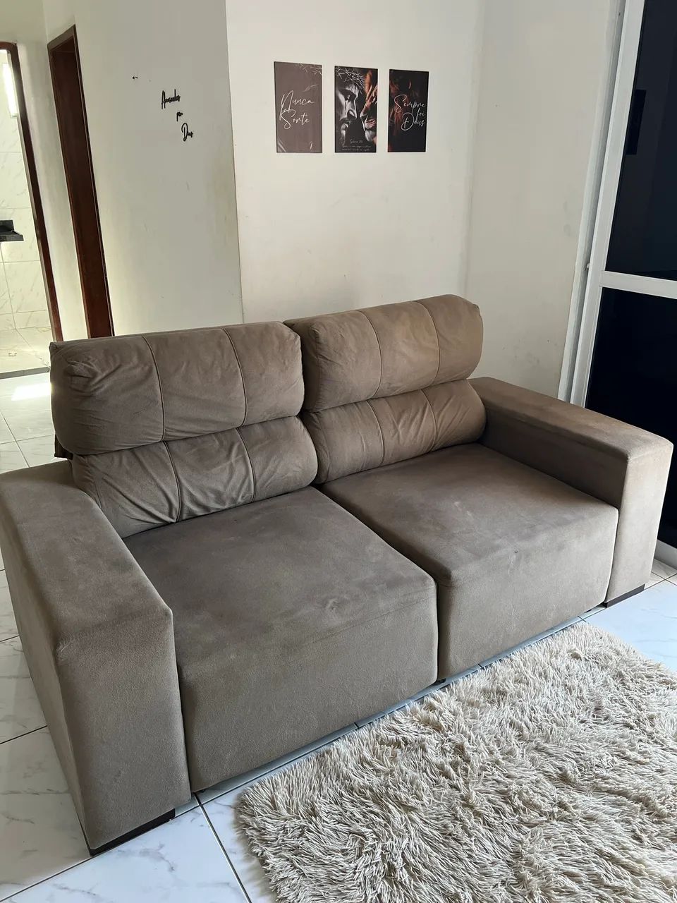 SOFÁ RETRÁTIL DOIS LUGARES - Foto 4