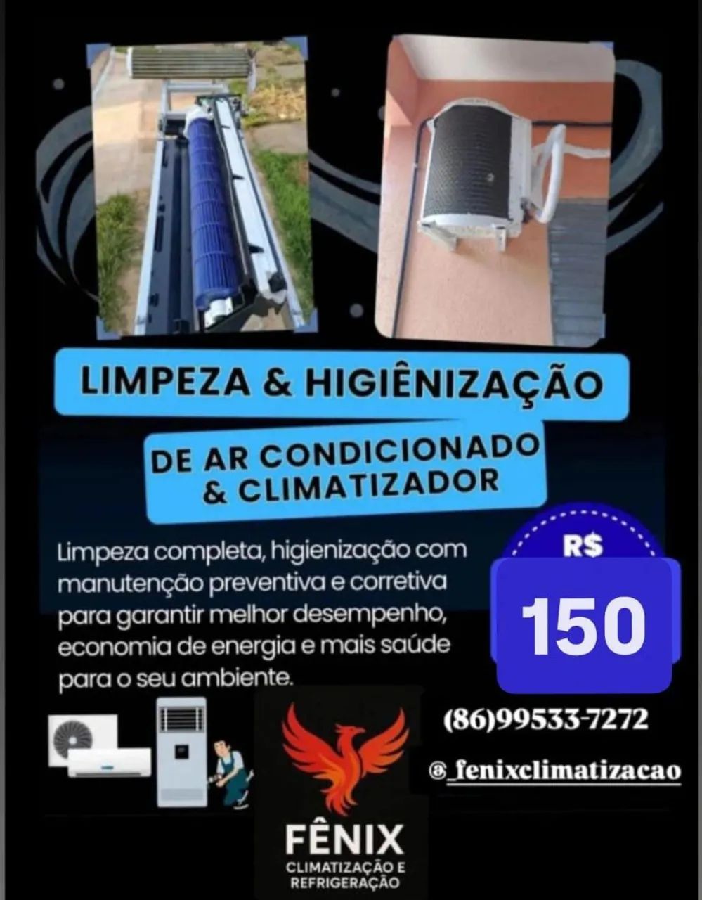 Limpeza completa Split 