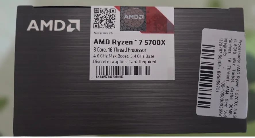 AMD Ryzen 7 5700X  - Foto 3