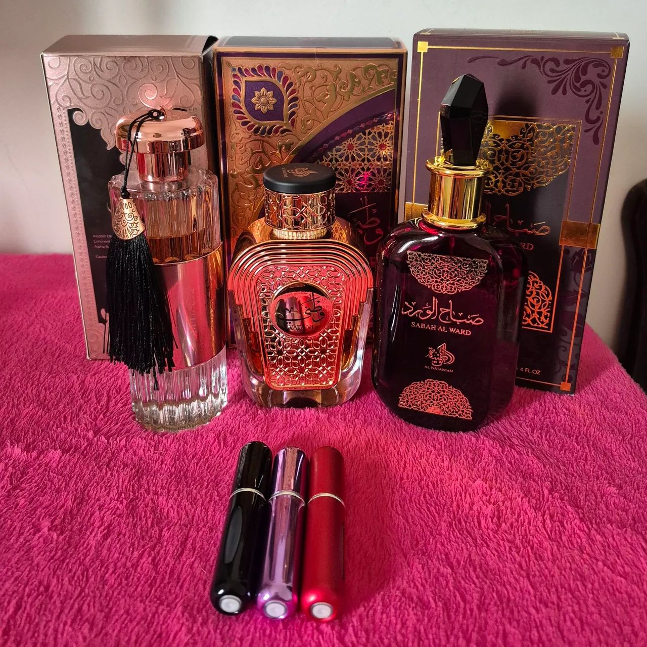  Porta Perfume spray 5ml + Perfume Árabe seguramente Original - Foto 5