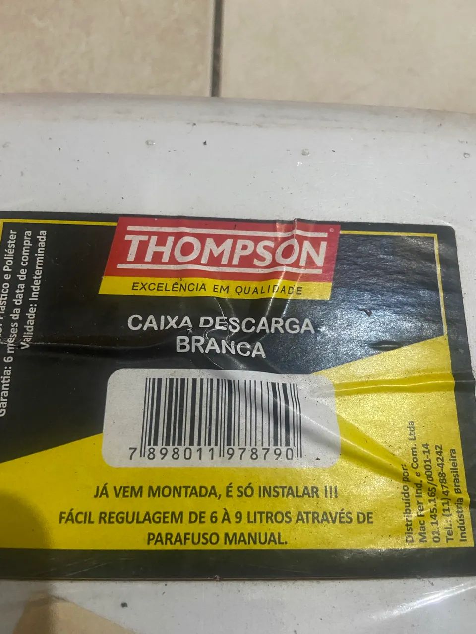 Caixa para descarga plástica  - Foto 2
