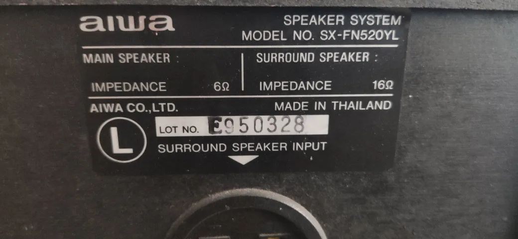 Caixas De Som Aiwa Fn520 - Foto 5