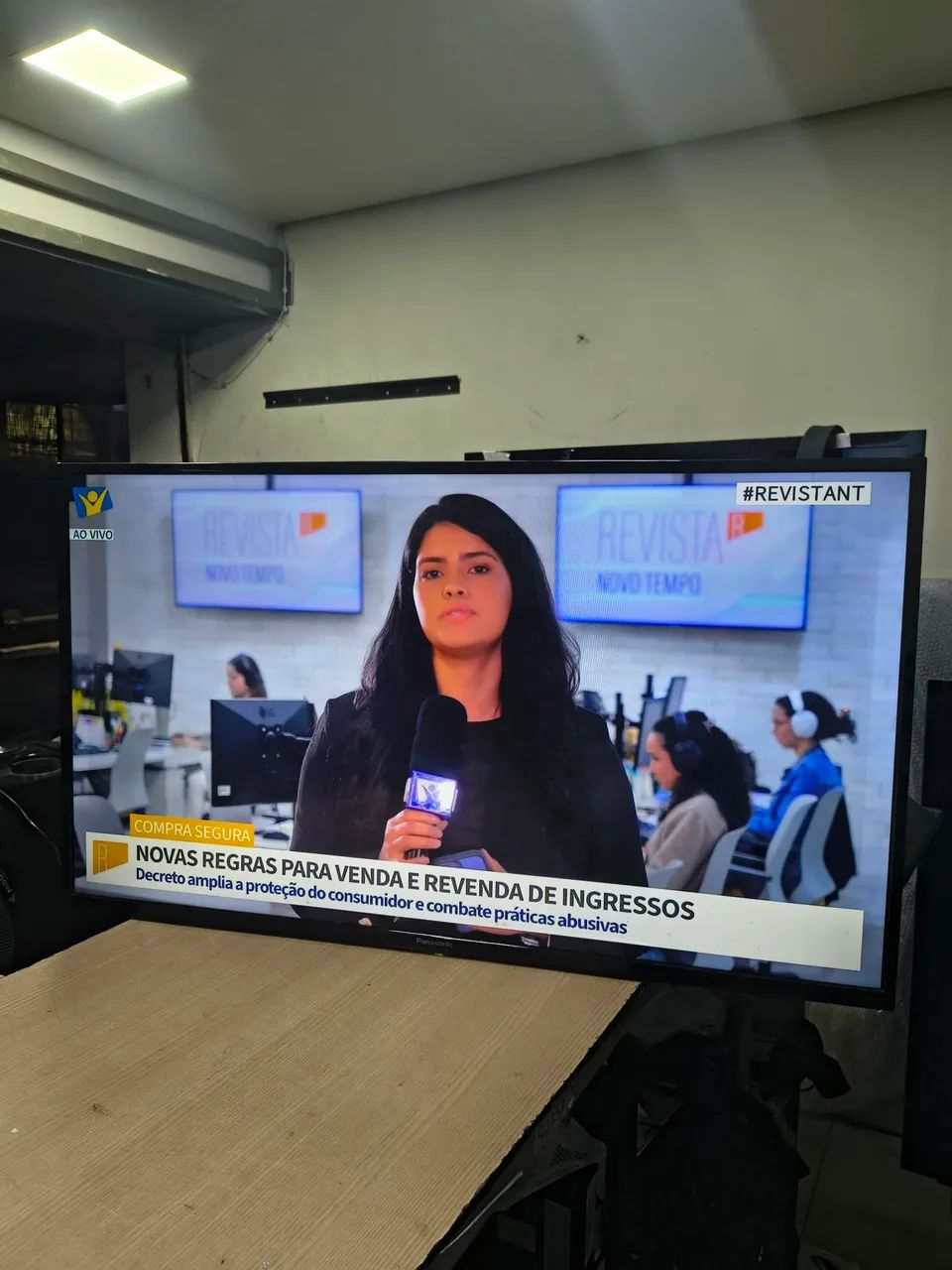 Smart TV Panasonic 40 polegadas Wi-fi integrado - Foto 2