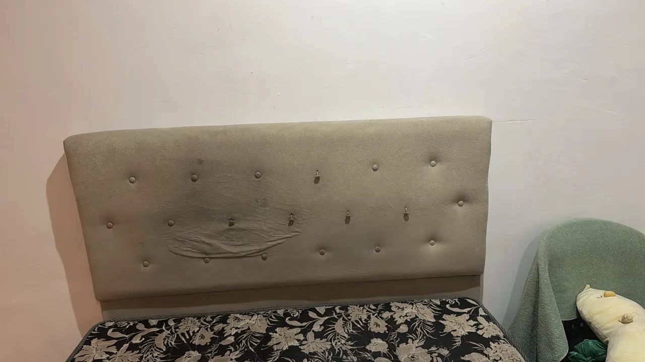 Cama box baú mais cabeceira 