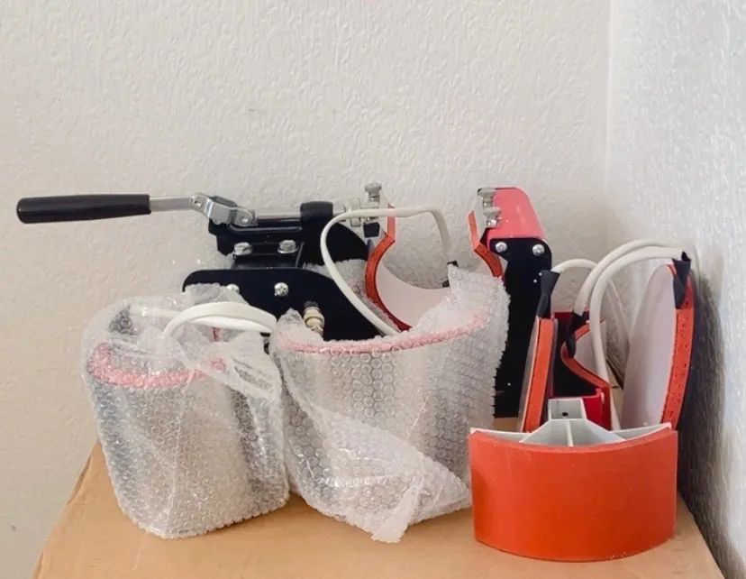 Prensa Térmica 8 em 1 - 38x38 - Para Camisas e Canecas e Bonés . Nova  - Foto 3